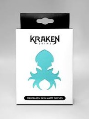 Kraken Skins Bright Turquoise Matte Sleeves
